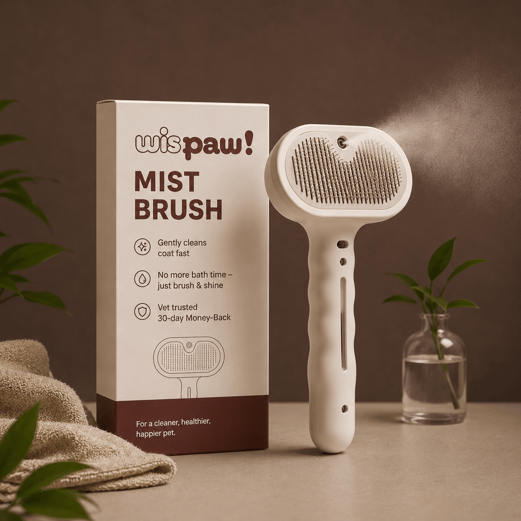 Wispaw™ MistGroom Brush