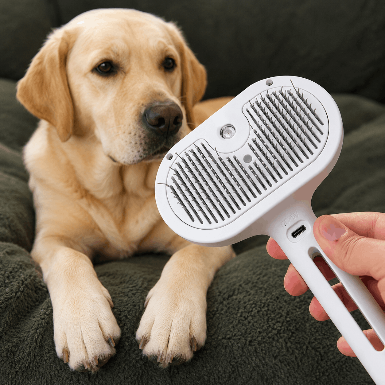 Wispaw™ MistGroom Brush